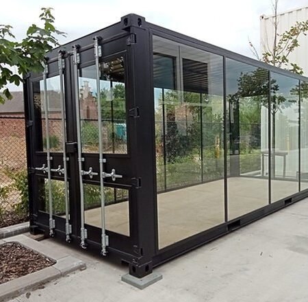 Magnifique conteneur en Vitre 20