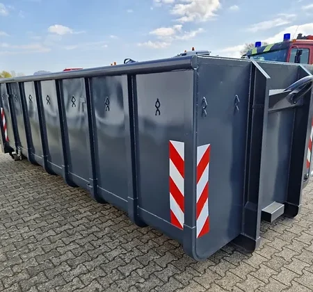 Conteneur roll-off avec porte battante environ 20 m³