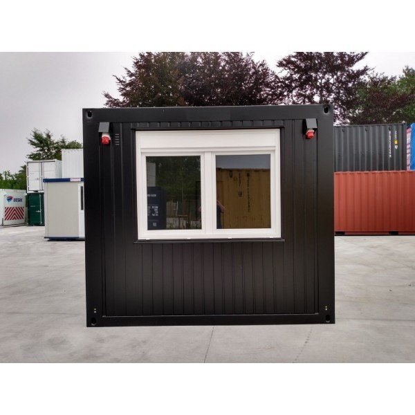 Container De Bureau Noir 6 X 3 M – Image 8